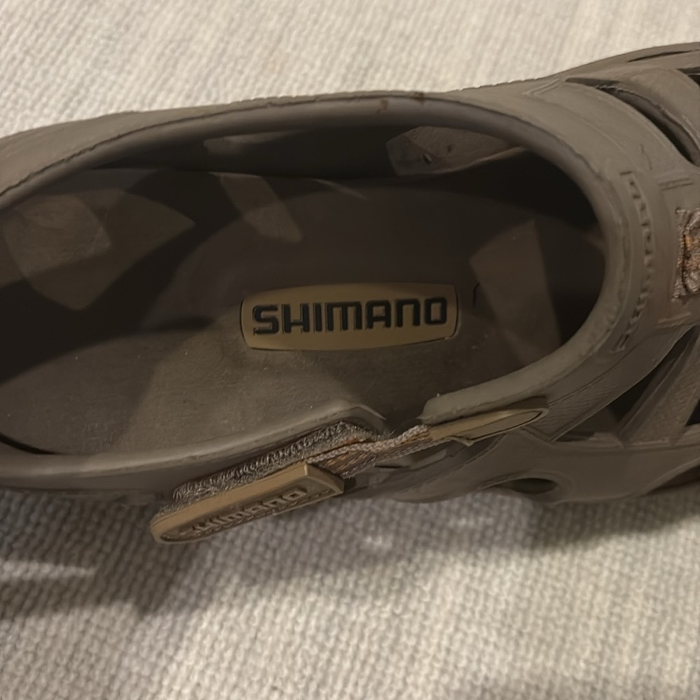 Shimano Evair marine shoes in brown, Size 10. - Picture 4 of 4